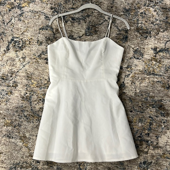 Zara Dresses Zara Women Mini Dress White Poshmark